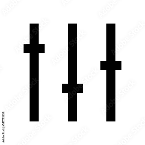 Equalizer Vector Icon