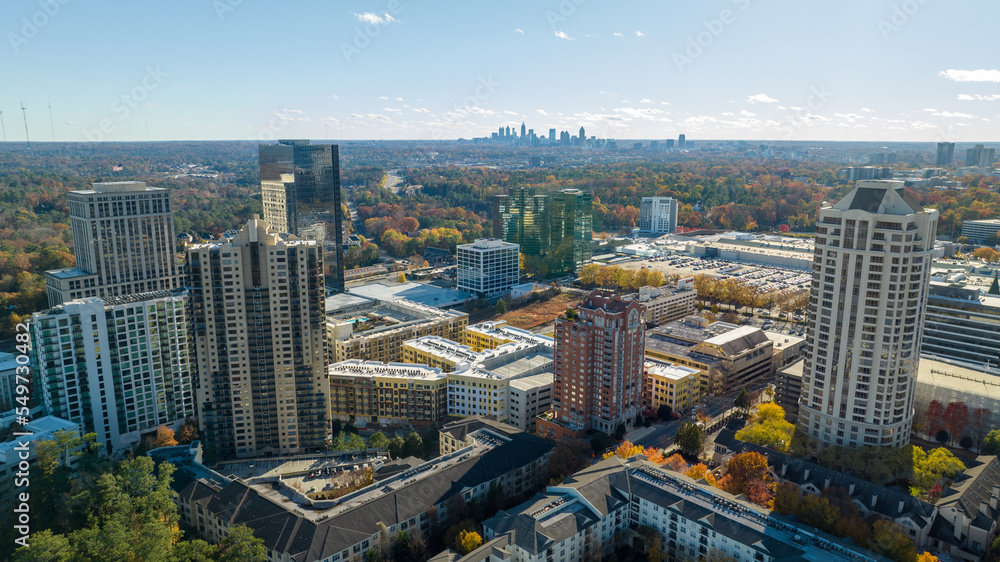 Naklejka premium City Scape