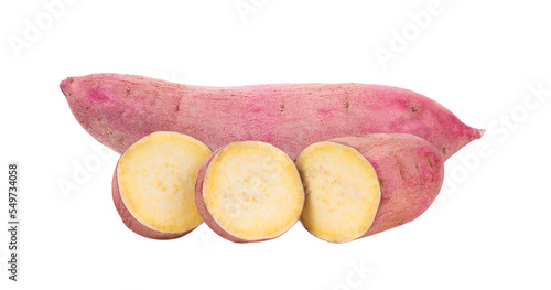 Yam potato isolated on trransparent png