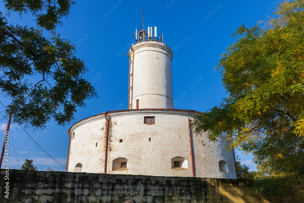 Ancient lighthouse in the city of Lankaran
