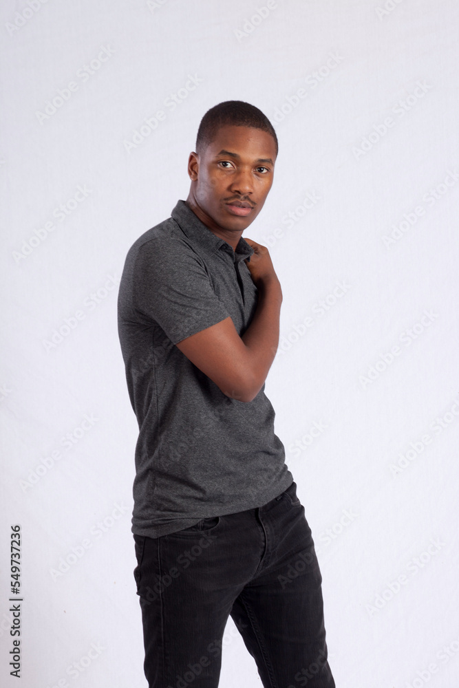 Thoughtful Black man Thoughtful Black man