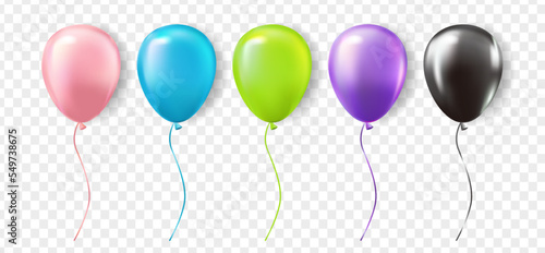 3d balloons background.Celebration, Product presentation show cosmetic product podium