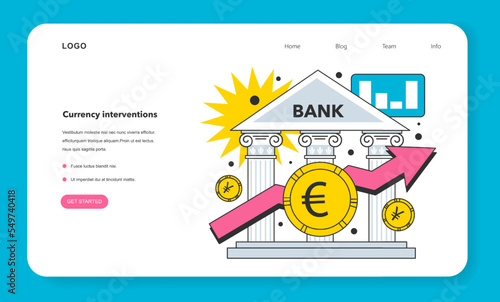 Currency interventions as a measure to reduce inflation web banner