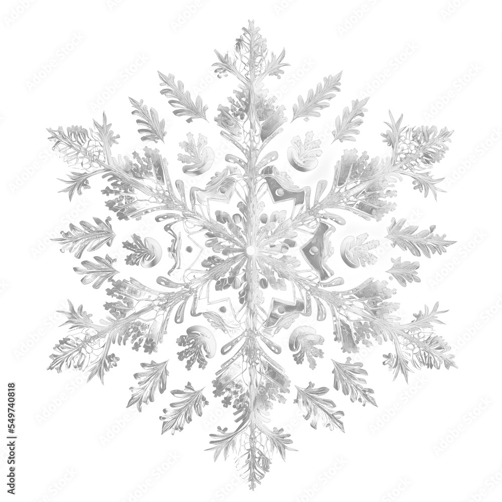 Obraz premium Christmas Snowflake