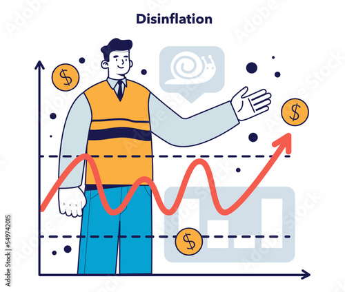 Disinflation. Price increases and the value of money recession