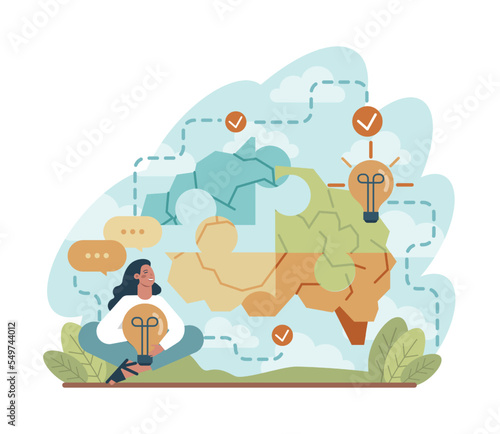 Come up with an idea concept. Creative innovation or business