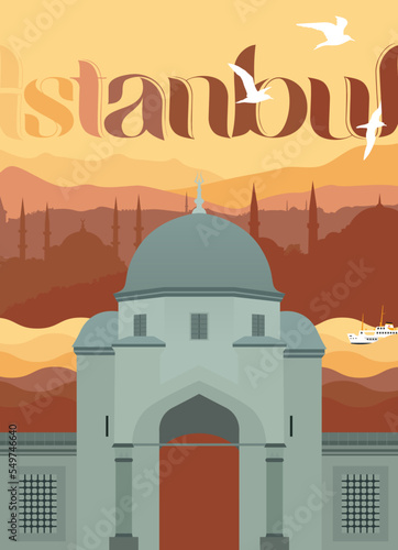 Istanbul Mosque Poster