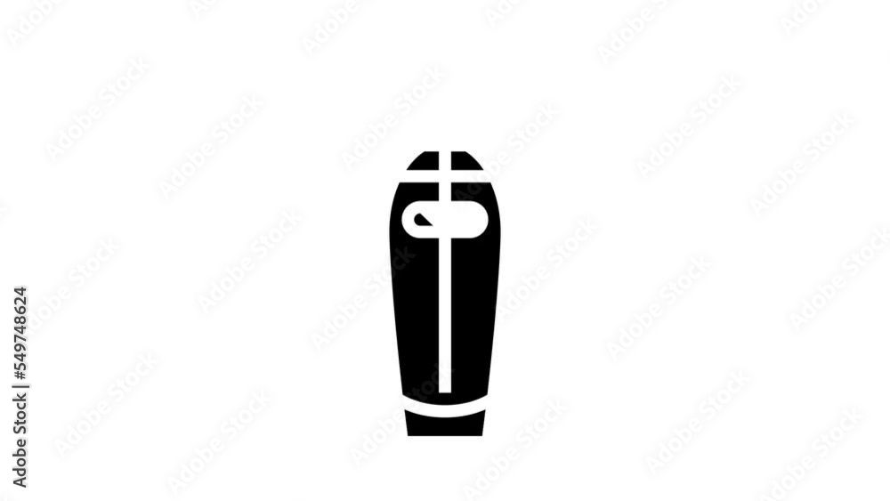 cosmetic fragrance bottle perfume glyph icon animation cosmetic fragrance bottle perfume glyph icon animation