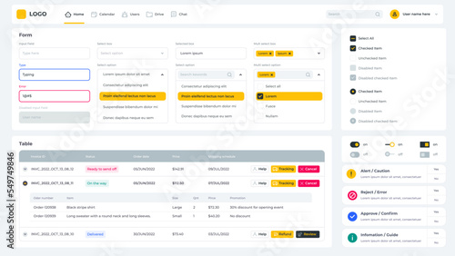 Icon button table input dropdown design sources