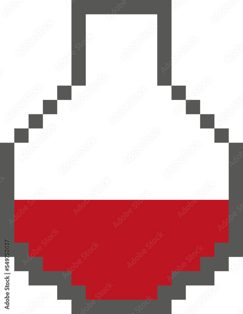 Fototapeta premium pixel grafika 8b gra minecraft symbol element 