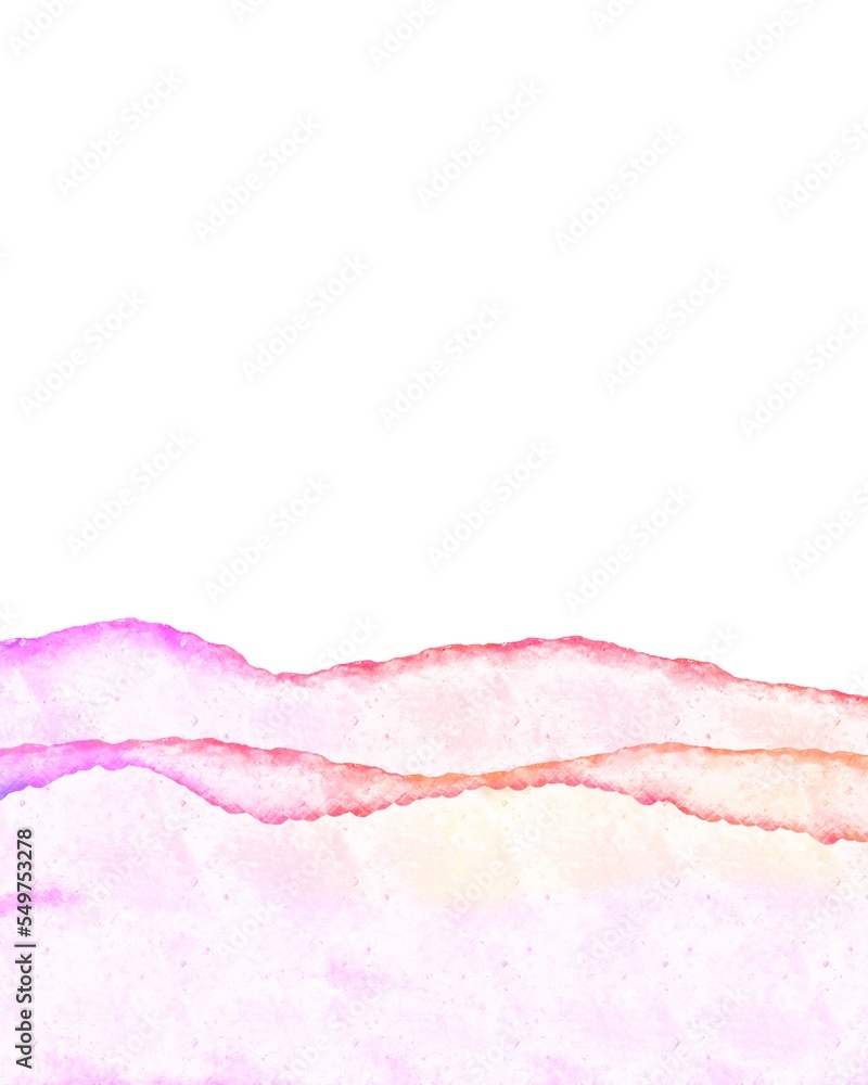 background in a watercolor style on a white background