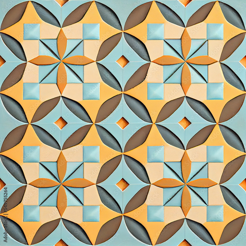 Colorful Geometric Tiles Colorful Geometric Tiles