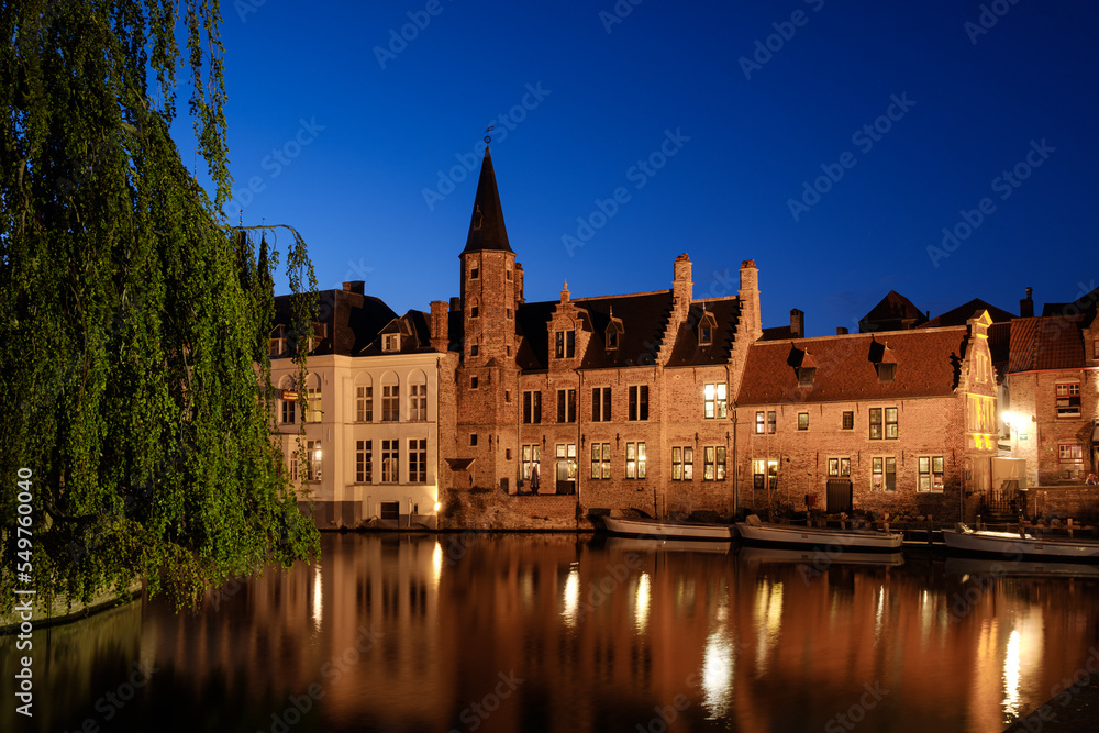 Blue hour in Bruges