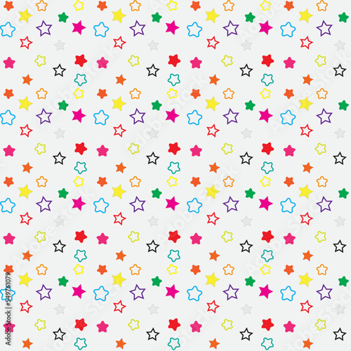seamless pattern with stars