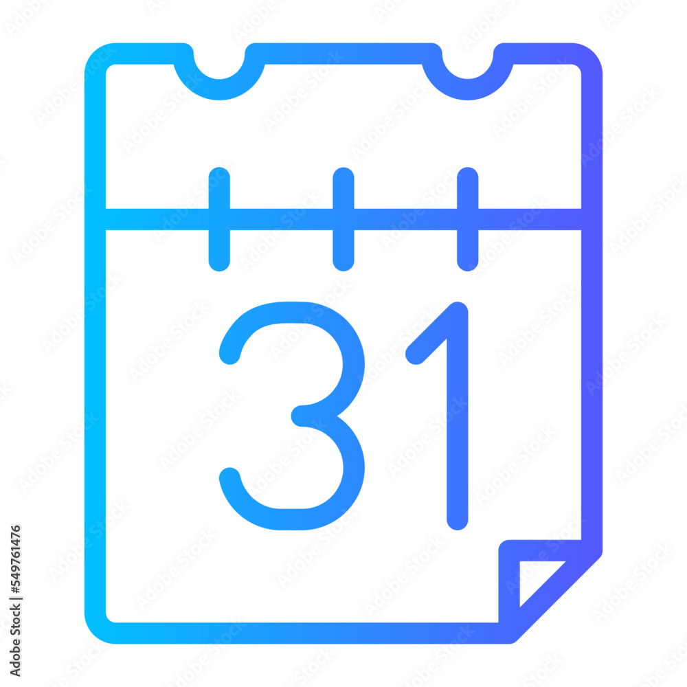 calendar with numbers
