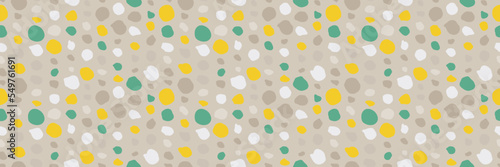 Grunge doodles pattern. Tribal simple ornament seamless pattern. Grunge ethnic background. Simple doodle pattern. Retro fabric design. 80s or 90s clothes fabric. Contemporary ornaments.