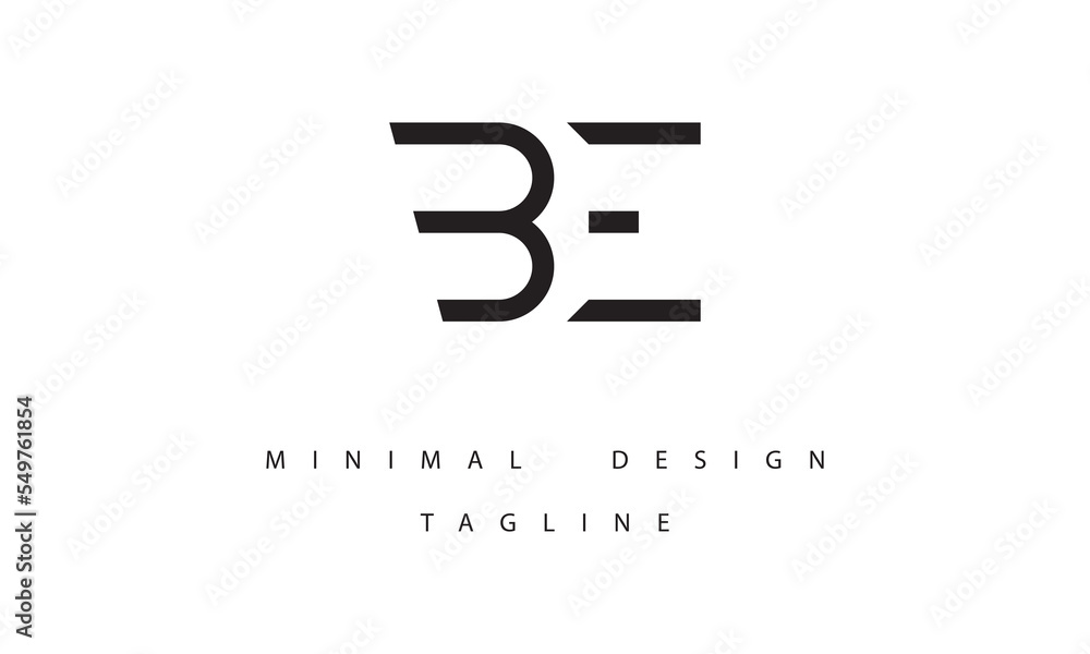 BE or EB Minimal Logo Design BE or EB Minimal Logo Design