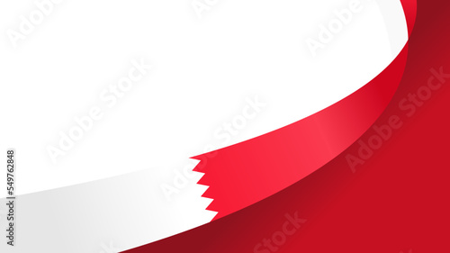 Bahrain national day celebration background.