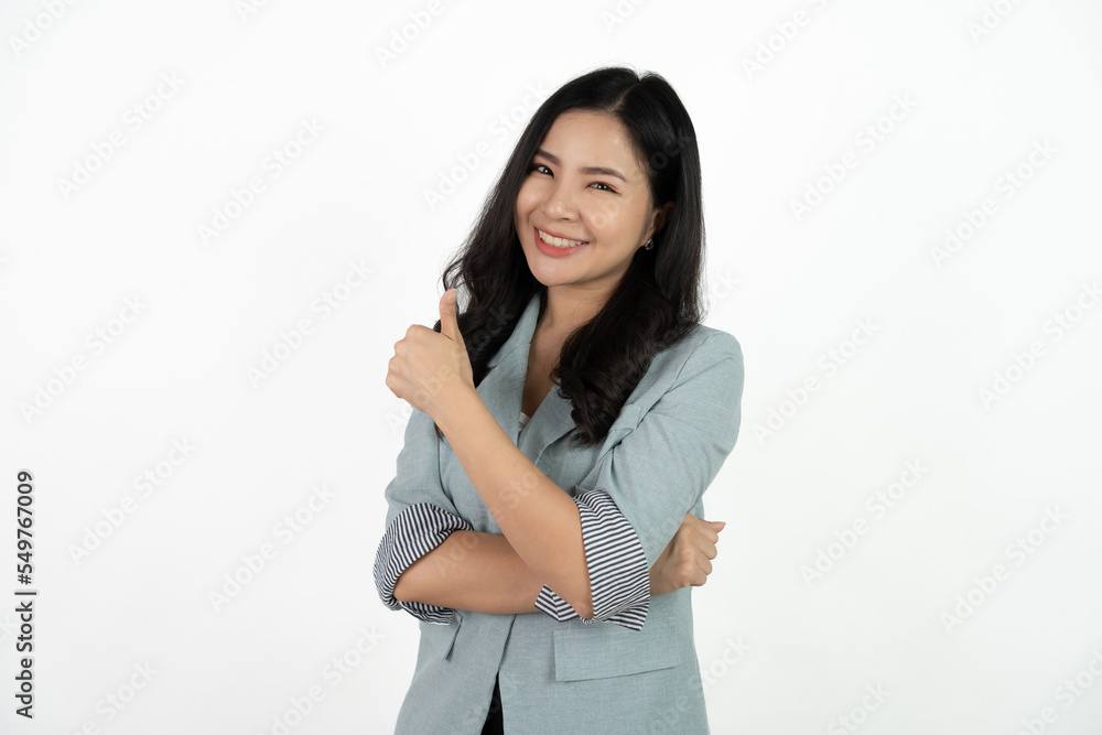 Excited young asian woman with raised hand celebrating success Portrait cheerful positive asian female with raised hands and fists open mouth Girl get happy enjoy life white background copy space. Excited young asian woman with raised hand celebrating success Portrait cheerful positive asian female with raised hands and fists open mouth Girl get happy enjoy life white background copy space.