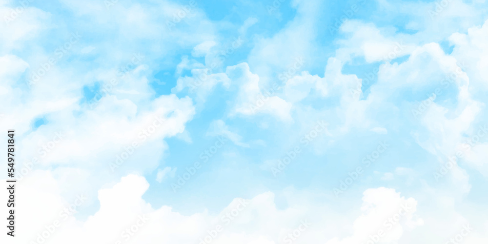 Vector blue sky background with tiny clouds Vector blue sky background with tiny clouds