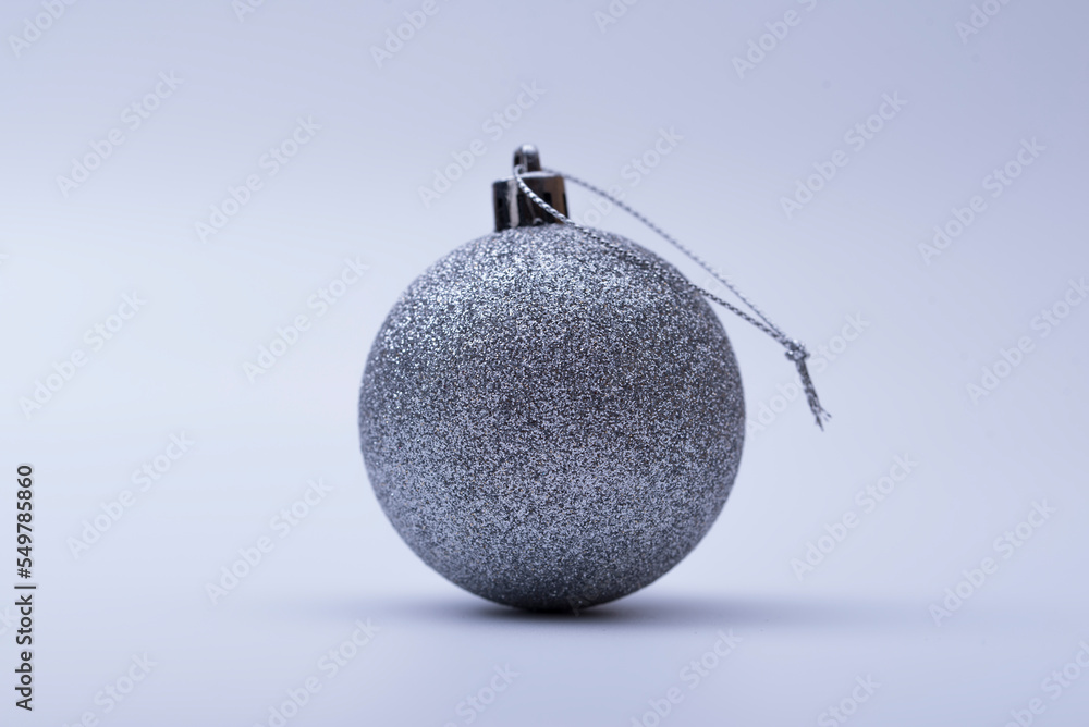 Christmas Decoration Globe on white Background Christmas Decoration Globe on white Background
