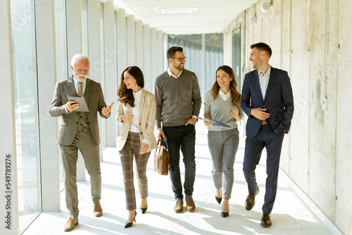 Group of corporate business...