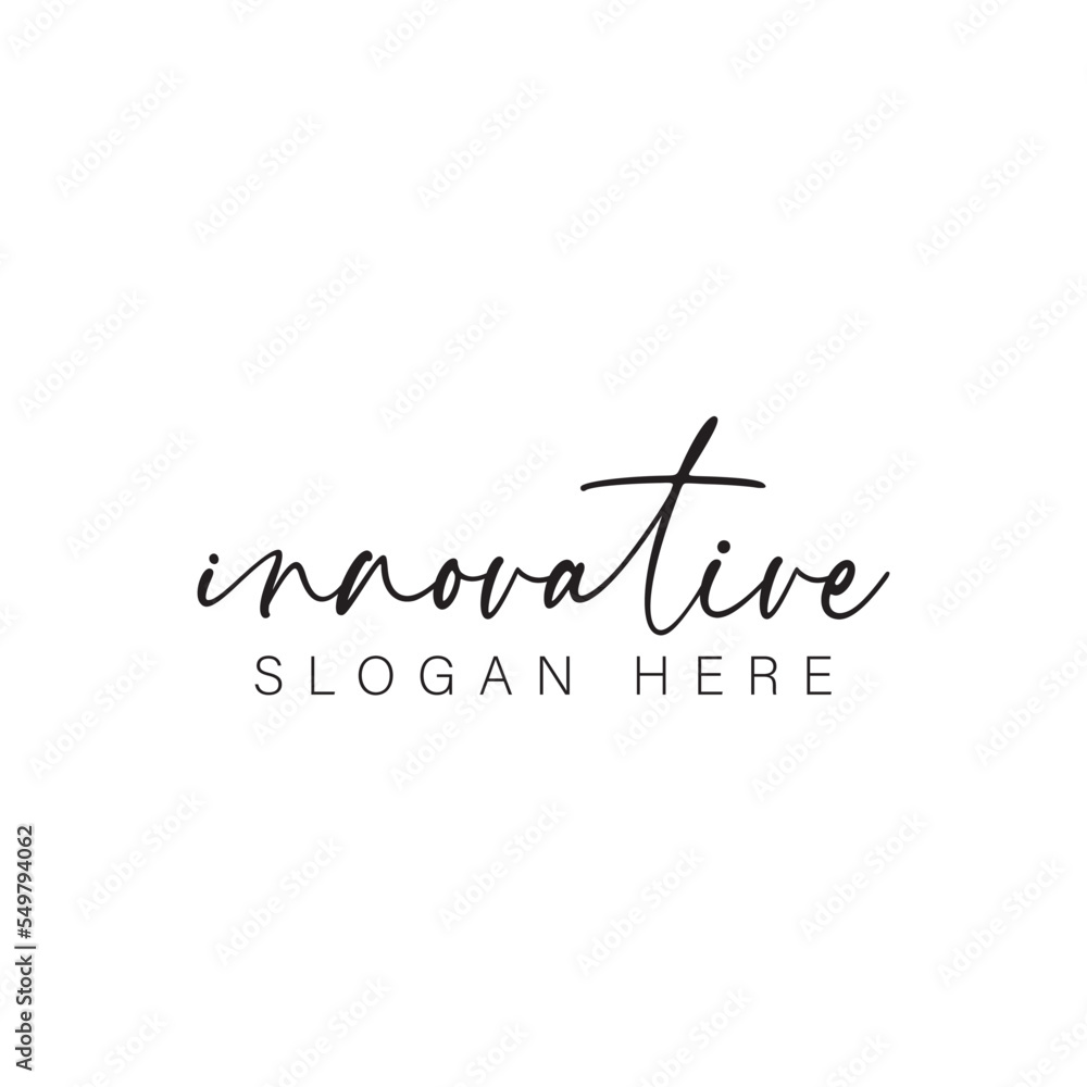 Modern calligraphy text. Vector hand-drawn illustration black and white Modern calligraphy text. Vector hand-drawn illustration black and white