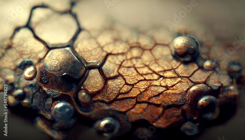 Old mechanical rusty gear texture design illustration