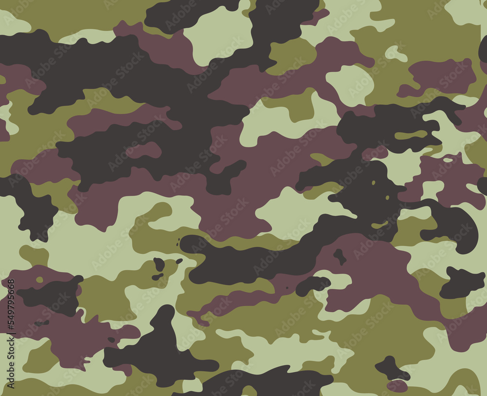 army green camouflage background, vector graphics, modern pattern for ...