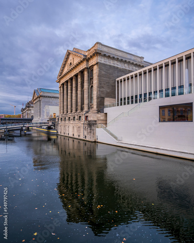 Pergamon Museum exterior view in Berlin