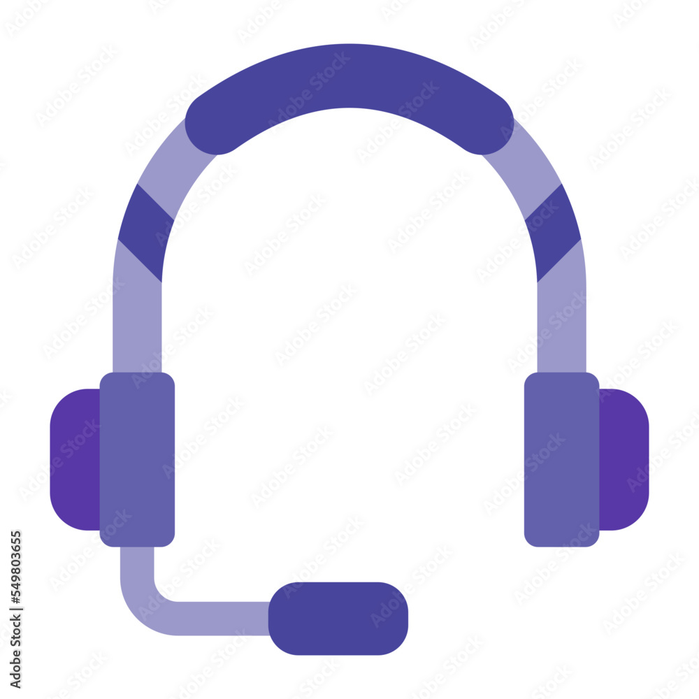 Headphone Flat Icon Headphone Flat Icon
