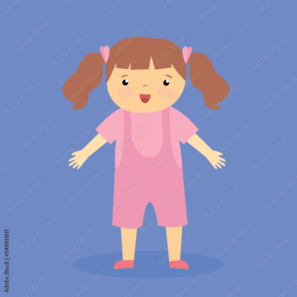little girl in pink jumpsuit little girl in pink jumpsuit