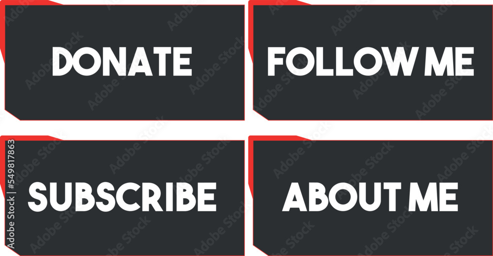 Twitch info panels illustrator - the same design of offline screen in my profile Twitch info panels illustrator - the same design of offline screen in my profile