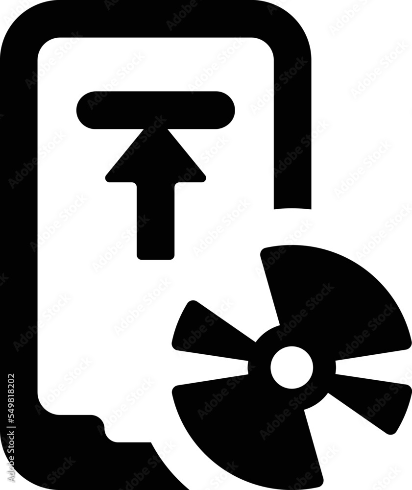 Mobile software install icon Mobile software install icon