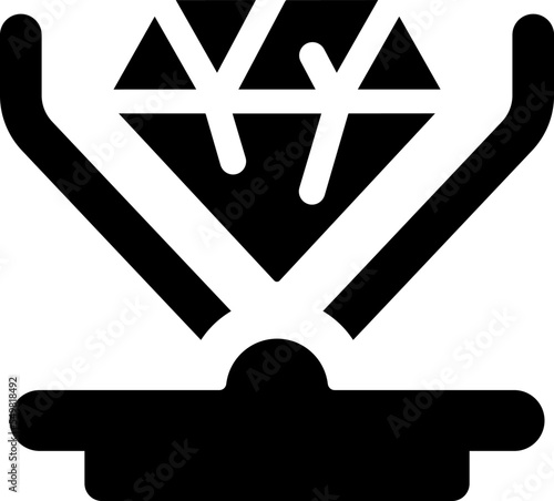 Hologram projector icon