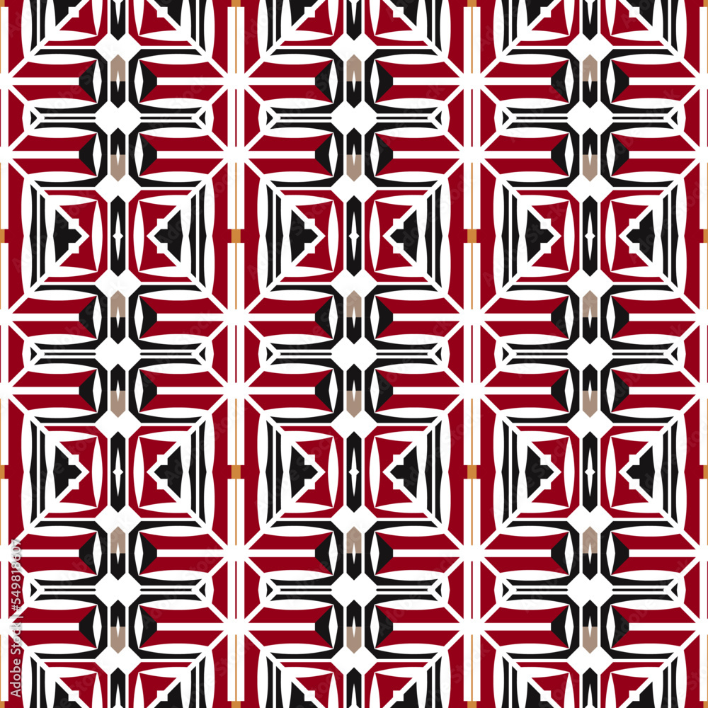 Geometric pattern. Seamless vector background. Ethnic graphic design. Geometric pattern. Seamless vector background. Ethnic graphic design.