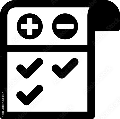 Edit list icon