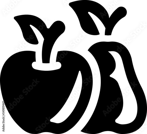 Apple and pear icon
