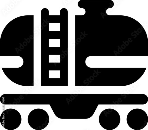 Oil cistern train icon