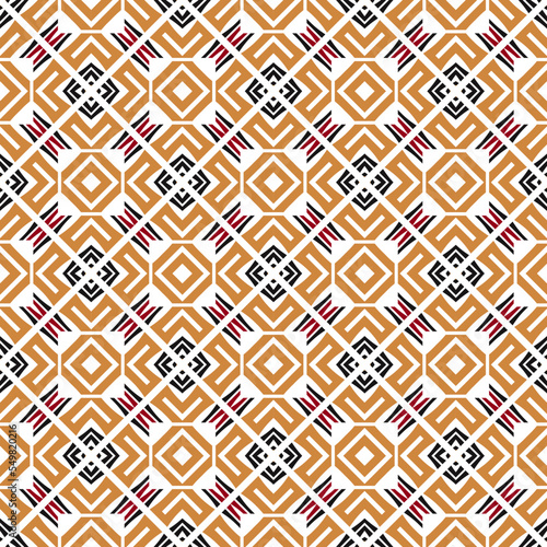 Geometric pattern. Seamless vector background. Ethnic graphic design.	