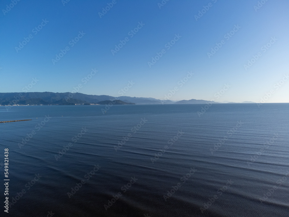 lake and mountains