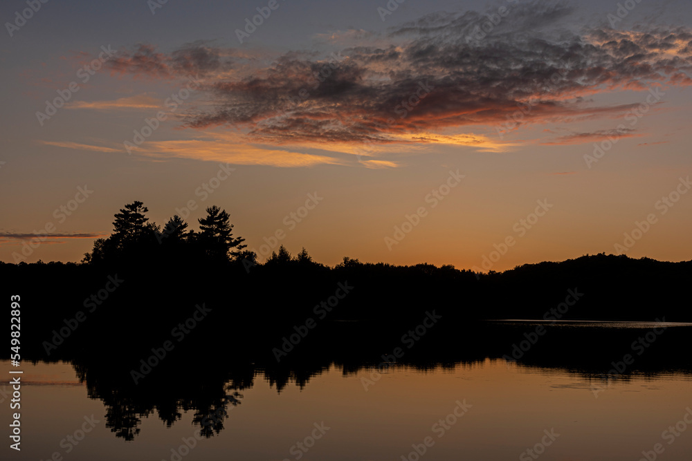 Mineral Lake Sunset