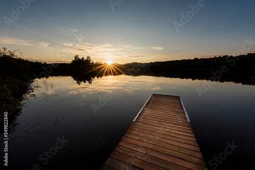 Mineral Lake Sunset