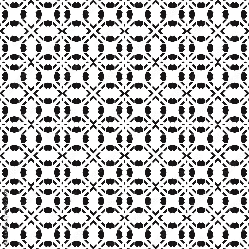 Geometric pattern. Seamless vector background. Ethnic graphic design.