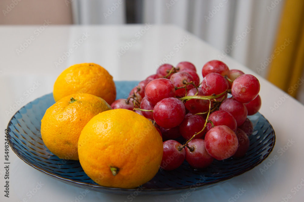 fruits on a plate fruits on a plate