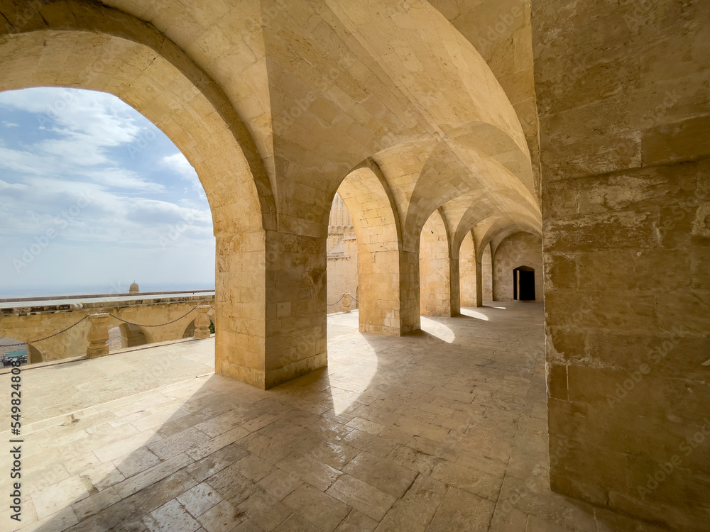 Historical Mardin region madrasah, educational buildings