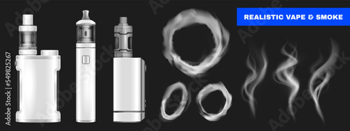 Realistic Vape Smoking Set