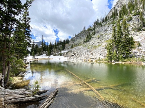 lake in the mountains