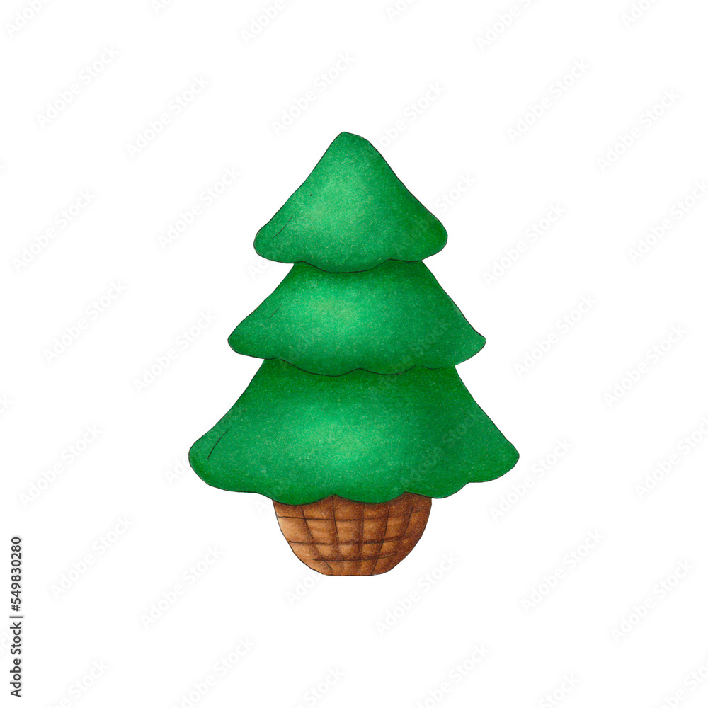 christmas tree isolated on white christmas tree isolated on white