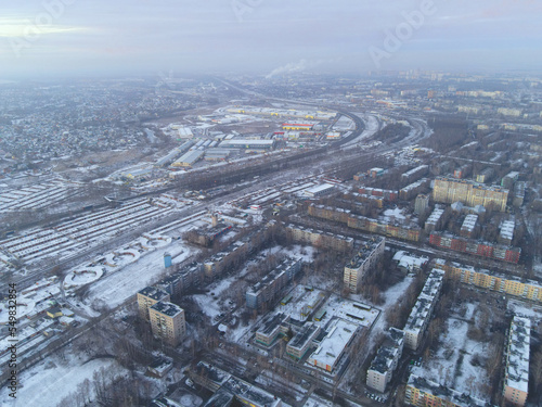 aerial view